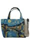 Women's Vegan Multicolor Medium Tote Bag - Sea Sparkles Design - 3