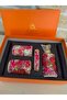 Lily Pattern Porcelain 5-Piece Bathroom Set 31X20Cm - 3