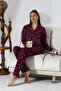 Likapa Combed Cotton Front Buttoned Maternity Long Sleeve Pajama Set