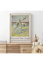 Framed Wooden Painting, 3 Piece Painting Models - 4