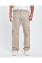 Men's Baggy Comfortable Cut Cargo Pocket Pants - 3