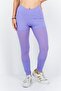 Women Sportswear Fit Brand Logo Training Pants, Violet