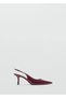 Patent Leather Look Pointed Toe Shoes - 3