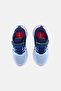 Kids Girl Velcro Closure Outdoor Shoe, Blue - 4