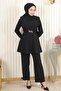 Chain Belt Suit Black 18001 - 3