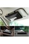 Black New Soft Leather Car Tissue Box Car Sun Visor Type Block Hanging Container Towel Napkin Holder - 4