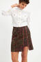 White Cup Button Detailed Shirt - 3