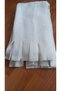NERGİZ UNISEX CREAM ECRU FLEECE SCARF CASHCOL - 3