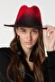 Red Gradient Fedora Hat - 2