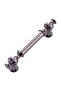 Ebrar Smoked 96 mm Handle Luxury Country Kitchen Furniture Cabinet Drawer Handle - 3