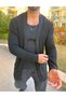 Cardigan Knitted Shawl Collar Seasonal Anti-Pilling Double Pocket Knitted Knitwear Cardigan - 6