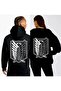 3 Thread on Attack Atlanta Printed Unisex Top and Bottom Tracksuit Set - 2
