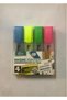 Cengo Neon Color Highlighter Marker Pen Set of 4