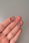 Unisex Silver Horseshoe Figured Dangle Steel Hoop Earrings - 3