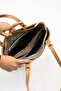 Women's New Season Large Size 3 Compartment Handbag 234067 Mh - 6