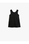 Viscose Dress Sleeveless Heart Detail - 2