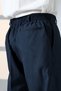 Men's Relaxed Fit Elastic Waist Pocket Hajj and Umrah Fabric Shalwar Trousers - Navy Blue (Isr) - 6
