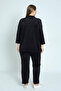 Women's Plus Size Fleece Long Sleeve Zipper Soft Tracksuit with Pockets - 6