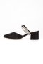 Kansas Series Women's Stone Detailed Heeled Stiletto Evening Dress Shoes - 5