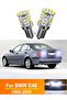 لـ 1999-2006 2 قطعة ضوء عكسي LED لسيارات BMW 3 E46 316 318 320 323 325 1999 2000 2001 2002 2003 2004 - 8