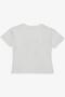 Girl's T-Shirt Floral Printed, Age 9-14, Ecru - 5