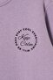 Text Printed Lilac Color Girl's Sweat - 3
