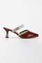Toscana Series Pointed Toe Rhinestone Thin Heeled Women's Evening Dress Shoes - 4