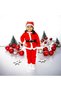 Unisex Children's Santa Claus Outfit/ Christmas Costume Set/ New Year Themed Christmas Outfit Tight Fitting