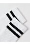 6 Pairs Half Socks Unisex College Socks-Sneakers Socks - 2