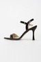 Lady Series Thin Heeled Buckle Women's Evening Dress Shoes - 5