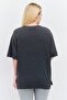 Women Sportswear Fit Textured Training Sweatshirt, Charcoal Gray - 4