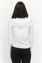Women Sportswear Fit Long Sleeves Outdoor Jacket, White - 4
