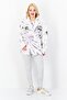 Women V-Neck Tie Dye Sweatshirt, Multicolor - 4