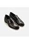 Men's Genuine Leather Pvc Sole Black Classic Shoes - 3