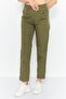 Women Regular Fit Solid Pant, Olive