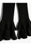 Spanish Leg Trousers Ruffle Detailed Tiers - 3