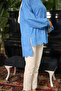 Pearl-Detail Embroidered Fabric Lined Eyelet Shirt - 4