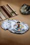 3Pcs Silver Artnova Serving Tray, Stainless Steel Tea and Coffee Presentation Tray, Dowry Tray