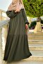 Seyyale Dress- Khaki Green - 3