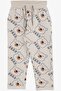 Girls & Boys Boys' Sweatpants Cute Teddy Bear Printed 1-4 Years, Beige - 4