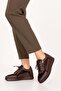 Genuine Leather Anatomical Sole Comfortable Zippered Shoes Usl.2149 - 2