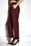 Women's Knitted Back Waist Elastic Trousers - 5