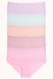 Women's Panties Large Size Pack of 5 Lacy Salmon