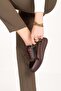 Genuine Leather Anatomical Sole Comfortable Zippered Shoes Usl.2149 - 7
