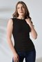 Cruz Women's Soft Textured Shoulder and Side Gather Detailed Flexible Jacquard Knitted Helen Top & Blouse - 3