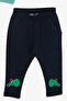 Baby Boy Tracksuit Set with Dinosaur Embroidery, 6 Months-2 Years, Mint Green - 4