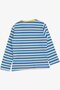 Baby Boy Long Sleeve T-Shirt with Patchwork Colorful Stripes 9 Months-3 Years, Mixed Color - 2