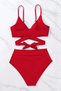 V-Cut Bikini - Bottom Waist Belted Set - 3