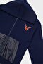 Bg Store Boy's Navy Blue Tracksuit 23Fw0Nb3421 - 6
