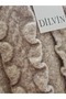 10642 Crew Neck Ruffled Knitwear Sweater-Mink m - 3